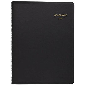 【中古】【未使用・未開封品】AT-A-GLANCE 2020 週次予約帳/プランナー 7インチ x 8-3/4インチ M ブラック (7086505) (708650520)