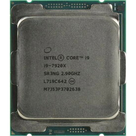 【中古】【未使用・未開封品】Intel Core i9-7920X Xシリーズプロセッサー 12コア 最大4.3 GHz ターボ アンロック LGA2066 X299シリーズ 140W (トレイ)