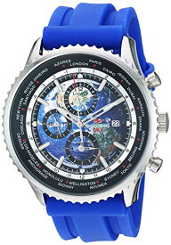 【中古】【未使用・未開封品】Seapro Men's Meridian World Timer GMT - Blue - Quartz Watch
