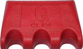 【中古】【未使用・未開封品】Q-Claw QCLAW ポータブルプール/ビリヤード キュースティックホルダー/ラック 3か所用 レッド