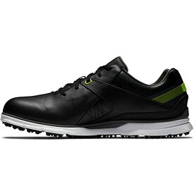 【中古】【未使用・未開封品】FootJoy メンズ Pro/Sl ゴルフシューズ, ブラック/ライム, 7.5