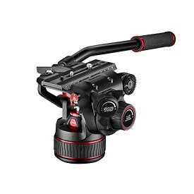 【中古】【未使用・未開封品】Manfrotto Nitrotech フルードビデオヘッド DSLR用 ミラーレス ビデオとシネマカメラ用 連続カウンターバランスシステム 0-17.6ポンド 可変連続