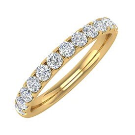【中古】【未使用・未開封品】結婚指輪 1/2カラット ラウンドダイヤモンド 14Kゴールド