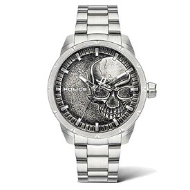 【中古】【未使用・未開封品】Police メンズ腕時計 アナログ表示 クオーツ ステンレス バンド PL.15715JS-78M