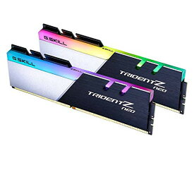 【中古】【未使用・未開封品】G.SKILL (ジースキル) Trident Z Neo(AMD(アドバンスド・マイクロ・デバイシズ) Ryzen(ライゼン)用)シリーズ デスクトップメモリ 32GB (2 x 16GB