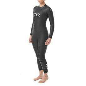 【中古】【未使用・未開封品】TYR HCAOF6A1M Womens Cat 1 Wetsuit Black M