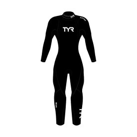 【中古】【未使用・未開封品】TYR メンズ ハリケーン ウェットスーツ キャット 1、ブラック、M