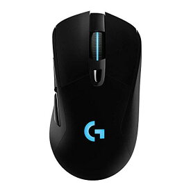 【中古】【未使用・未開封品】Logitech G703 Lightspeed Wireless Gaming Mouse W/Hero 16K Sensor, PowerPlay Compatible, Lightsync RGB, Lightweight 95G+10G Optional, 10