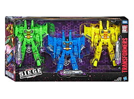 【中古】【未使用・未開封品】Seeker トランスフォーマー シージ ウォーフォー サイバートロン 三部作 おもちゃ プレイセット - 3体セット - 酸ストーム イオンストーム ノヴ