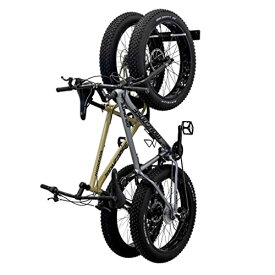 【中古】【未使用・未開封品】StoreYourBoard BLAT 自転車ファットタイヤ壁ラック 自転車2本収納 家庭やガレージの収納フック 丈夫なソリッドメタル最大100ポンド