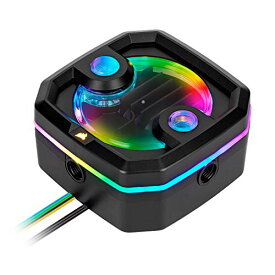 【中古】【未使用・未開封品】Corsair Hydro Xシリーズ、XD3 RGB、ポンプ/リザーバーコンボ、ブラック、10.85 x 7.45 x 3.54インチ