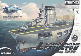 【中古】【未使用・未開封品】1:35 Meng Warship Builder Lexington Cartoon Ship [並行輸入品]
