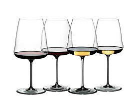 【中古】【未使用・未開封品】(リーデル) Riedel ワインウィングス テイスティングワイングラスセット 4個セット クリア 5123/47