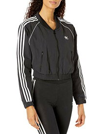 【中古】【未使用・未開封品】adidas Originals Women's Short Track Top, Black, Small