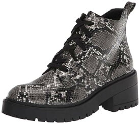 【中古】【未使用・未開封品】Skechers Women's Chunky Fashion Boot, Gray/Black, 5