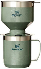 【中古】【未使用・未開封品】Stanley The Camp Pour Over コーヒーメーカーセット ステンレススチールフィルター 自宅やオフィスでのコーヒー醸造に