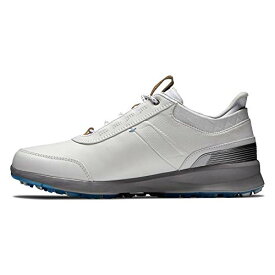 【中古】【未使用・未開封品】FootJoy Women's Stratos Golf Shoe, Off-White, 8