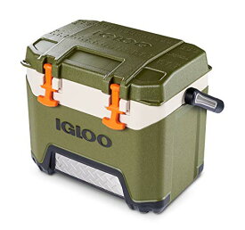 【中古】【未使用・未開封品】Igloo BMX 25 Quart Cooler with Cool Riser Technology, Fish Ruler, and Tie-Down Points - 11.29 Pounds - Green and Orange 141［並行輸入］