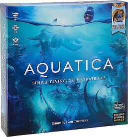 【中古】【未使用・未開封品】Arcane Wonders Aquatica ボードゲーム ブルー 12年