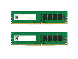 【中古】【未使用・未開封品】Mushkin Essentials ? DDR4 デスクトップ DRAM? UDIMM メモリキット ? 288ピン 1.2V PC RAM ? デュアルチャネル ? 低電圧 ? (MES4U) 32GB