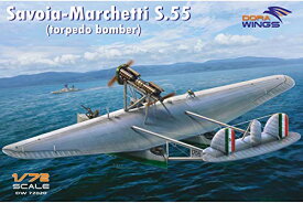【中古】【未使用・未開封品】Dora Wings DW72020 Savoia Marchetti S.55 イタリア製魚雷ボンバー 1/72スケール 航空機プラモデルキット