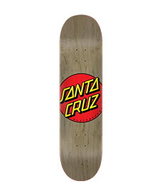 【中古】【未使用・未開封品】SANTA CRUZ スケートボードデッキ 8.4インチ x 31.8インチ クラシックドット ブラウン