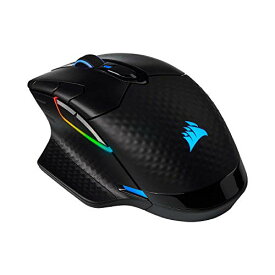 【中古】【未使用・未開封品】Corsair Dark Core RGB Pro, Wireless FPS/MOBA Gaming Mouse with SLIPSTREAM Technology, Black, Backlit RGB LED, 18000 DPI, Optical [並行