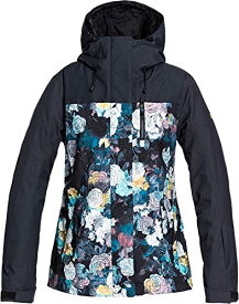 【中古】【未使用・未開封品】Roxy Jetty 3-in-1 Hooded Jacket - Women's True Black Sammy, M