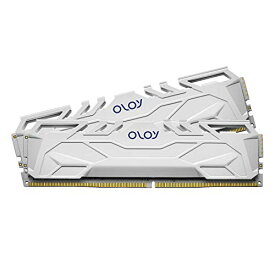 【中古】【未使用・未開封品】OLOy DDR4 RAM 16GB (2x8GB) 3200 MHz CL16 1.35V 288-ピン デスクトップゲーミングUDIMM (MD4U0832160BHWDA)