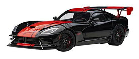 【中古】【未使用・未開封品】2017 Dodge Viper 1:28 Edition ACR Black with Red Stripes 1/18 Model Car by Autoart 71732 商品カテゴリー: ダイキャスト [並行輸入品]