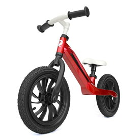 【中古】【未使用・未開封品】Q Play 幼児用バランスバイク (赤) | バランスバイク 子供の生活スキルへの自信の育成に役立ちます | ゴム製ホイールとマグネシウムフレーム 衝
