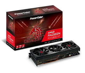【中古】【未使用・未開封品】PowerColor AMD Radeon RX 6800 XT搭載 グラフィックスカード オリジナルファンモデル RED DRAGON [AXRX 6800XT 16GBD6-3DHR/OC]