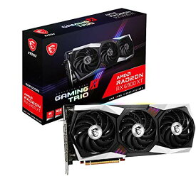 【中古】【未使用・未開封品】MSI Radeon RX 6900 XT GAMING X TRIO 16G グラフィックスボード VD7547