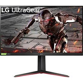 【中古】【未使用・未開封品】LG 32GN550-B 32 Inch Ultragear VA Gaming Monitor with 165Hz Refresh Rate/FHD (1920 x 1080) with HDR10 / 1ms Response Time with MBR and