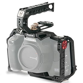 【中古】【未使用・未開封品】TILTA | Camera Cage for BMPCC 6K Pro - Black Blackmagic Design Pocket Cinema Camera 6K Pro用 (Basic Kit)