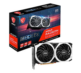 【中古】【未使用・未開封品】MSI Radeon RX 6600 XT MECH 2X 8G OC グラフィックスボード VD7841 ブラック