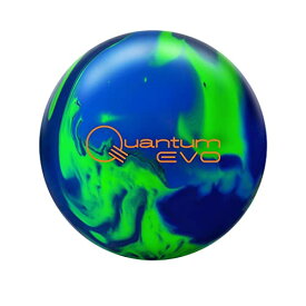 【中古】【未使用・未開封品】Brunswick Quantum Evo ソリッドボーリングボール ブルー/ライム/ロイヤル 14ポンド