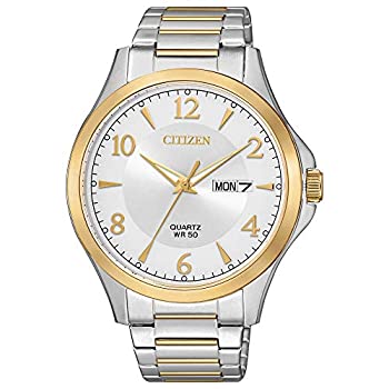 【中古】【輸入品・未使用】CITIZEN シチズン bf2005-54a クォーツ ステンレス シルバー/ゴールド メンズ Stainless Silver/Gold Watch Quartz Men's BF2005-54A その他