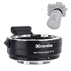 【中古】【国内正規品】 Commlite レンズマウントアダプター CM-EF-FX (キヤノンEFマウントレンズ → 富士フイルムXマウント変換） 電子接点付き