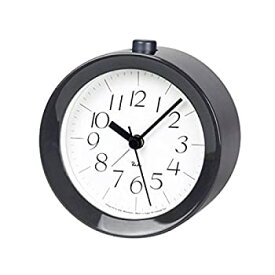 【中古】Lemnos RIKI ALARM CLOCK アラーム時計 グレー WR09-14 GY