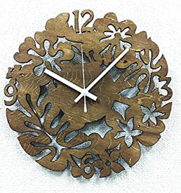 【中古】K-ART.JAPAN 置き時計・掛け時計 ブラウン サイズ:W29×H29×3cm