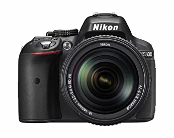【中古】【輸入品日本向け】Nikon デジタル一眼レフカメラ D5300 18-140VR レンズキット ブラック D5300LK18-140VRBK デジタル一眼レフカメラ