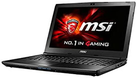 中古 【中古】【輸入品日本向け】MSI GL62 6QF-627 Gaming Laptop 6th Generation Intel Core i7 6700HQ (2.60 GHz) 8 GB Memory 1 TB HDD NVIDIA GeForce GTX 960M 2 GB GDDR5 1