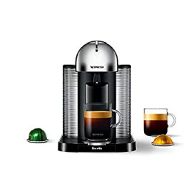 【中古】【未使用未開封】Nespresso gca1-us-bk-neネスプレッソコーヒーとエスプレッソメーカー、ブラック メタリック BNV220CRO1BUC1