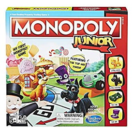 【中古】【未使用未開封】Hasbro Gaming Monopoly Junior Game