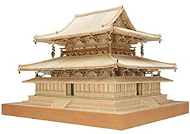 【中古】【未使用未開封】ウッディジョー 1/75 法隆寺 金堂 木製模型 組み立てキット
