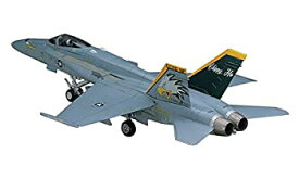 【中古】ハセガワ 1/72 アメリカ海軍 F/A-18C ホーネット プラモデル D8