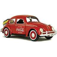 【中古】【未使用未開封】Coca Cola(コカ・コーラ)シリーズ VW ビートル レッド 1966 後部荷物ラック ボ…