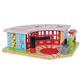 【中古】【未使用未開封】Bigjigs Rail BJT192 Five Way Engine Shed