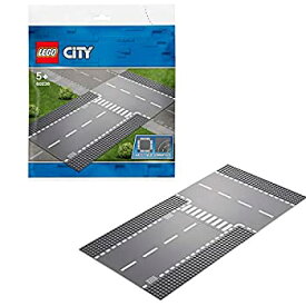【中古】レゴ(LEGO) シティ ロードプレート 直線道路とT字路 60236 ブロック おもちゃ 男の子 車 電車